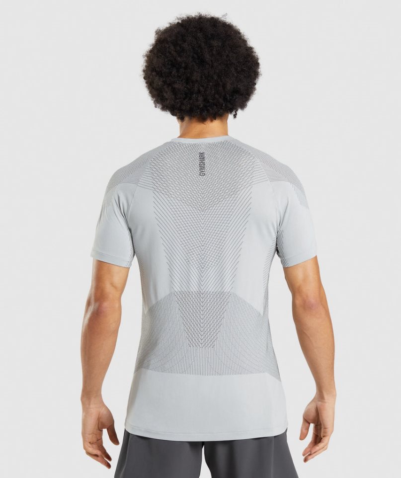 Koszulki Gymshark Apex Seamless Męskie Głęboka Szare | PL 324EMZ